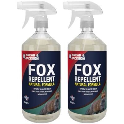 Jackson Fox Repellent Spray 2 x 500 ml, Garden Protection Jackson Fox Repellent Spray 2 x 500 ml, Garden Protection