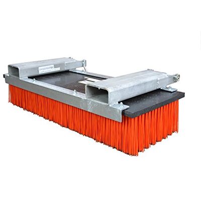 Sweepertec Forklift/Tractor/Telehandler mounted yard sweeper brush attachment. 1200mm Sweepertec Forklift/Tractor/Telehandler mounted yard sweeper brush attachment. 1200mm