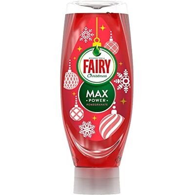 Fairy Max Power Washing Up Liquid Pomegranate 660 ML Fairy Max Power Washing Up Liquid Pomegranate 660 ML