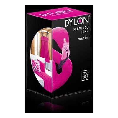 Dylon 3 X 200g (gram) FABRIC DYE SACHETS FOR MACHINE USE IDEAL FOR LARGER FABRIC/CLOTHING ITEMS A VARIETY OF COLOURS/SHADES AVAILABLE INCLUDING BLACK, BLUE, GREEN, PINK, YELLOW, ORANGE, BROWN, PURPLE, RED, NAVY AND GREY (FLAMINGO PINK 29) Dylon 3 X 200g (gram) FABRIC DYE SACHETS FOR MACHINE USE IDEAL FOR LARGER FABRIC/CLOTHING ITEMS A VARIETY OF COLOURS/SHADES AVAILABLE INCLUDING BLACK, BLUE, GREEN, PINK, YELLOW, ORANGE, BROWN, PURPLE, RED, NAVY AND GREY (FLAMINGO PINK 29)