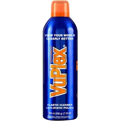 VuPlex High Gloss Kitchen Cabinet Cleaner 200g Spray, Anti Static Plastic Cleaner and Polish VuPlex High Gloss Kitchen Cabinet Cleaner 200g Spray, Anti Static Plastic Cleaner and Polish