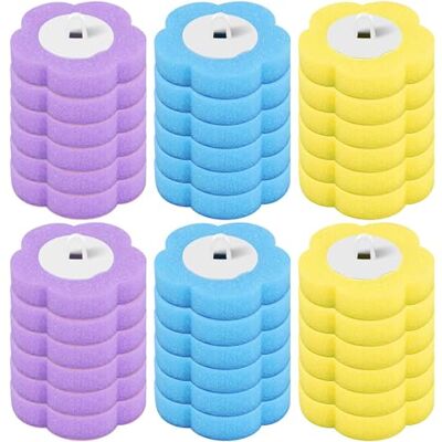 ZEJEXXB Disposable Toilet Wand Refills 36PCS Toilet Brush Replacement Head Toilet Brush Refills Replacement Wand Pads for Toilet Bowl Home Bathroom Kitchen Deep Cleaning No Brush (36 Brush Head) ZEJEXXB Disposable Toilet Wand Refills 36PCS Toilet Brush Replacement Head Toilet Brush Refills Replacement Wand Pads for Toilet Bowl Home Bathroom Kitchen Deep Cleaning No Brush (36 Brush Head)