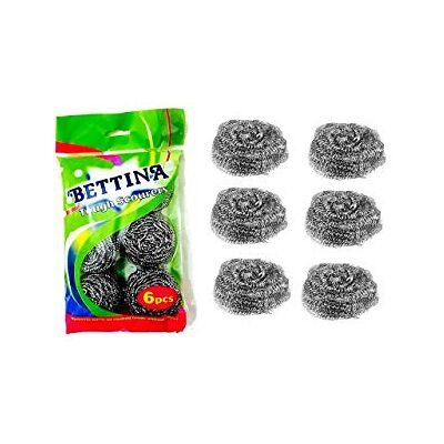 Bettina 6pcs Tough Scourers., Bettina 6pcs Tough Scourers.,