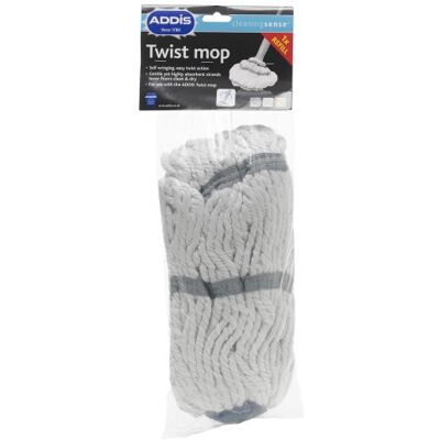 Addis Twist Absorbent Wringing Kitchen Floor Mop Refill Addis Twist Absorbent Wringing Kitchen Floor Mop Refill