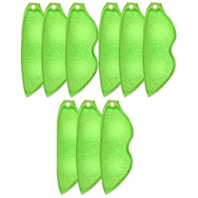 CTRLZS Beans Bottle Cleaner, Bottle Cleaning Sponge, Beans-Shaped Bottle Cleaning Sponge, Reusable Bottle Cleaning Sponge Green CTRLZS Beans Bottle Cleaner, Bottle Cleaning Sponge, Beans-Shaped Bottle Cleaning Sponge, Reusable Bottle Cleaning Sponge Green