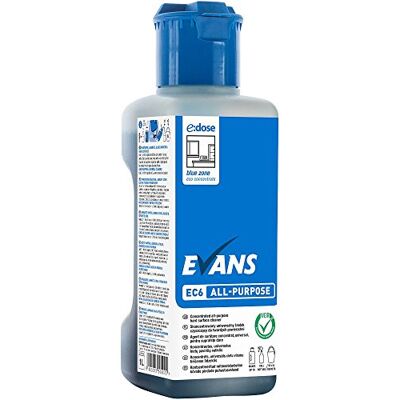 Evans Vanodine Evans A033AEV EC6 All-Purpose Interior Hard Surface Cleaner 1 Litre Pack of 4 Evans Vanodine Evans A033AEV EC6 All-Purpose Interior Hard Surface Cleaner 1 Litre Pack of 4