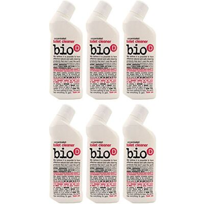 Bio-d (6 PACK) Toilet Cleaner 750ml 6 PACK BUNDLE Bio-d (6 PACK) Toilet Cleaner 750ml 6 PACK BUNDLE
