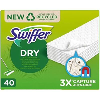 Swiffer Floor Cleaner Dry Floor Cloths Refill 40 Pieces Swiffer Floor Cleaner Dry Floor Cloths Refill 40 Pieces