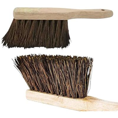BARGAINS-GALORE 2 X 10.5" Stiff Bass Hand Brush Scrubbing Cleaning Wooden Bristles Indoor Outdoor Inch New Set of 2 Natural Stiff Bassine Bristles Brush Scrubbing Handbrush BARGAINS-GALORE 2 X 10.5" Stiff Bass Hand Brush Scrubbing Cleaning Wooden Bristles Indoor Outdoor Inch New Set of 2 Natural Stiff Bassine Bristles Brush Scrubbing Handbrush