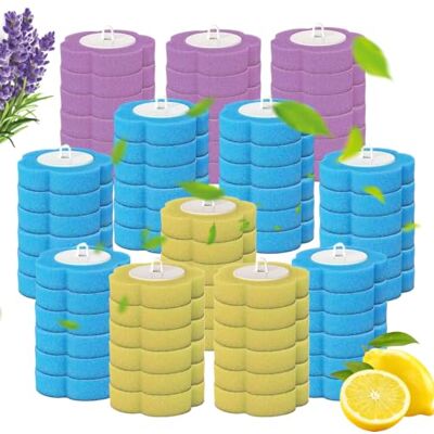Oteovio 72PCS Disposable Toilet Brush Refills,Toilet Cleaning Pads Replacement Toilet Cleaner Refill Pads,for Deep Clean,for Bathroom,Kitchen Sink Cleaning(3 Flavors) Oteovio 72PCS Disposable Toilet Brush Refills,Toilet Cleaning Pads Replacement Toilet Cleaner Refill Pads,for Deep Clean,for Bathroom,Kitchen Sink Cleaning(3 Flavors)