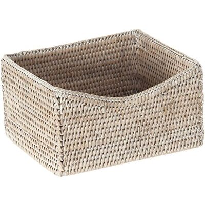 Kouboo LA Jolla ratan Organizing and Shelf Basket - Storage Basket Kouboo LA Jolla ratan Organizing and Shelf Basket - Storage Basket