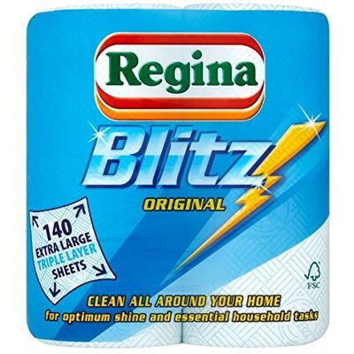 Regina Blitz All Purpose Kitchen Towel 2 per pack by Regina Blitz All Purpose Kitchen Towel 2 per pack by