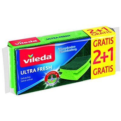 Vileda Set of 3 UltraFresh Anti-Bacterial Treatment 3 Pieces Vileda Set of 3 UltraFresh Anti-Bacterial Treatment 3 Pieces