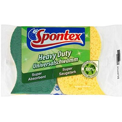 Spontex Heavy Duty Super Absorbent Scourers (Packs of 8) Spontex Heavy Duty Super Absorbent Scourers (Packs of 8)