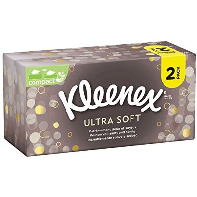Kleenex UltraSoft Super Soft Tissues Box x 2 Kleenex UltraSoft Super Soft Tissues Box x 2