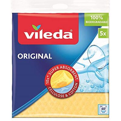 Vileda 142290 Sponge Cloth Aqua Vileda 142290 Sponge Cloth Aqua