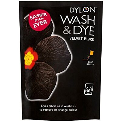 Dylon Machine Wash & Dye, Intense Black (pack of 2) Dylon Machine Wash & Dye, Intense Black (pack of 2)