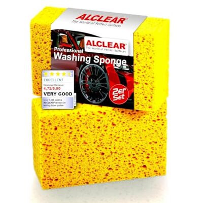 ALCLEAR 6080WS Car Cleaning Sponge Set - All Vehicle Parts Care ALCLEAR 6080WS Car Cleaning Sponge Set - All Vehicle Parts Care