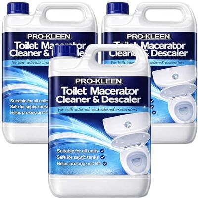 Prokleen - Toilet Macerator - 15L - Safe for Septic - Cleaner Prokleen - Toilet Macerator - 15L - Safe for Septic - Cleaner