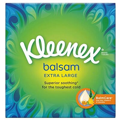 Kleenex Balsam Extra Large Tissues Kleenex Balsam Extra Large Tissues