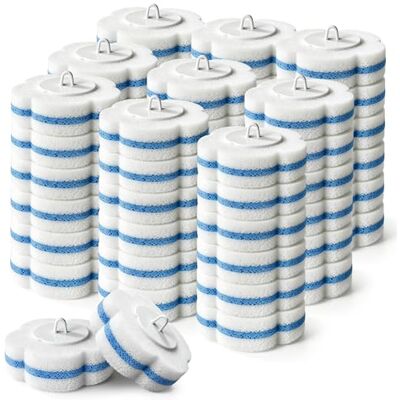 Houbobo 60-Piece Disposable Toilet Brush Refills with Built-In Cleaning Solution Toilet Wand Refills for Thorough, Efficient Cleaning That Helps Prevent Odors Houbobo 60-Piece Disposable Toilet Brush Refills with Built-In Cleaning Solution Toilet Wand Refills for Thorough, Efficient Cleaning That Helps Prevent Odors