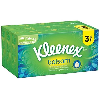 Kleenex Balsam Tissues Calendula Balm (3 Boxes) Kleenex Balsam Tissues Calendula Balm (3 Boxes)