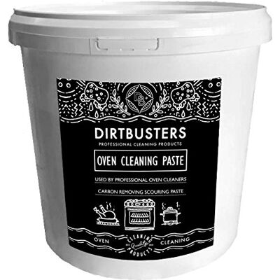 Dirtbusters Professional Oven Cleaning Scouring Paste 5L, non caustic safe no odours or fumes eco friendly for professional oven cleaning, removes carbon, grease fat Dirtbusters Professional Oven Cleaning Scouring Paste 5L, non caustic safe no odours or fumes eco friendly for professional oven cleaning, removes carbon, grease fat