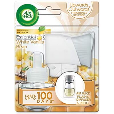 Air Wick - Scented Oil Plug Diffuser - White Vanilla Bean Air Wick - Scented Oil Plug Diffuser - White Vanilla Bean