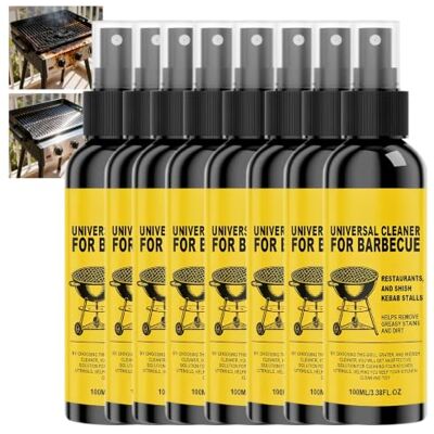 feiboert Fast-Acting Grill Degreaser Spray,Oven Cleaner Heavy Heavy Duty Cleaner for Outdoor BBQ, Oven Racks & Kitchen Grease, Removes Burnt Food & Stubborn Splatters Without Scrubbing (8pcs) feiboert Fast-Acting Grill Degreaser Spray,Oven Cleaner Heavy Heavy Duty Cleaner for Outdoor BBQ, Oven Racks & Kitchen Grease, Removes Burnt Food & Stubborn Splatters Without Scrubbing (8pcs)