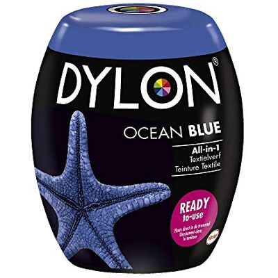 Dylon Machine Use 09 Ocean Blue Textile Fabric Dye Pod 1 Piece Dylon Machine Use 09 Ocean Blue Textile Fabric Dye Pod 1 Piece