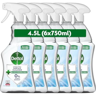 Dettol - Antibacterial All Purpose Surface Disinfectant Cleanser - 750 ml Dettol - Antibacterial All Purpose Surface Disinfectant Cleanser - 750 ml