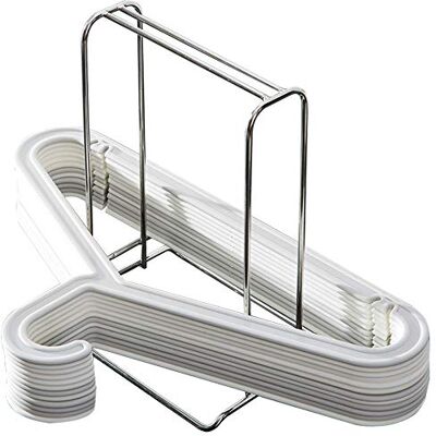 SYIDINZN Hanger Stacker Clothes Hanger Organizer Rack Sturdy Stainless Steel Clothes Caddy Storage Holder Stacker for Closet & Room Tidier Laundry Rooms Drying Rack SYIDINZN Hanger Stacker Clothes Hanger Organizer Rack Sturdy Stainless Steel Clothes Caddy Storage Holder Stacker for Closet & Room Tidier Laundry Rooms Drying Rack