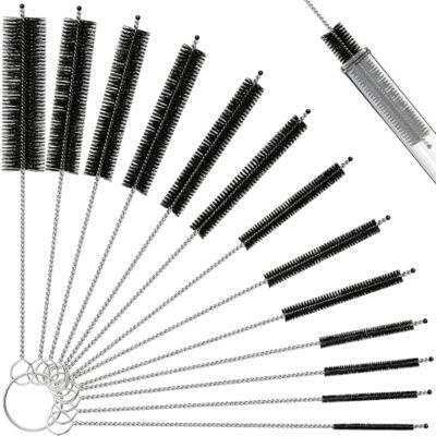 GGTTNRT Bottle Brush, 13 PCS Nylon Straw Cleaner Brush, Bottle Cleaning Brushes GGTTNRT Bottle Brush, 13 PCS Nylon Straw Cleaner Brush, Bottle Cleaning Brushes