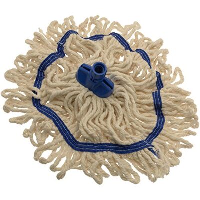 Cleenol 191288B Midi Mop Head White/ Blue Cleenol 191288B Midi Mop Head White/ Blue