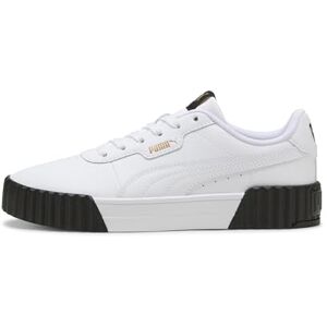 Puma Women's Carina 3.0 Sneaker, White Gold Black, 8 UK Puma Women's Carina 3.0 Sneaker, White Gold Black, 8 UK