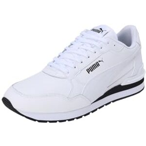 Puma Unisex ST Runner V4 L Sneaker, White Black White, 10.5 UK Puma Unisex ST Runner V4 L Sneaker, White Black White, 10.5 UK