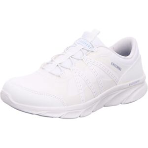 Skechers Women's D'LUX Comfort Sneaker, White, 4 UK Skechers Women's D'LUX Comfort Sneaker, White, 4 UK