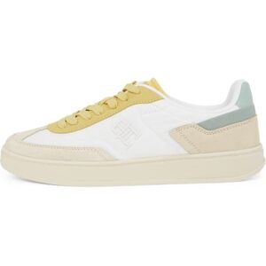 Tommy Hilfiger Women’s Heritage Low Top Court Trainers, Off-White (Muslin), 4 Tommy Hilfiger Women’s Heritage Low Top Court Trainers, Off-White (Muslin), 4