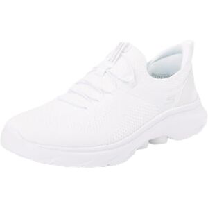 Skechers Women's GO Walk 7 ABIE Sneaker, White, 3 UK Skechers Women's GO Walk 7 ABIE Sneaker, White, 3 UK