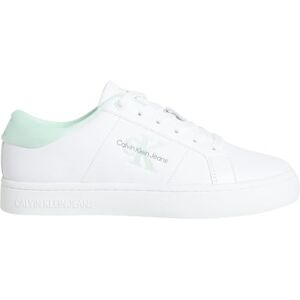 Calvin Klein CK Jeans Women Classic Cupsole LOWLACEUP LTH WN YW0YW01444 Low Top, Blue, 6.5 UK Calvin Klein CK Jeans Women Classic Cupsole LOWLACEUP LTH WN YW0YW01444 Low Top, Blue, 6.5 UK