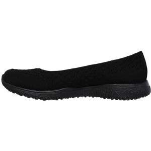 Skechers Women's Microburst one-up Fashion Sneaker, Black, 2.5 UK Skechers Women's Microburst one-up Fashion Sneaker, Black, 2.5 UK