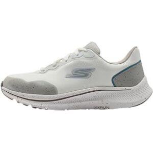 Skechers Women's Go Run Consistent 2.0 Piedmont Sneaker, Off White Textile/Teal Trim, 6 UK Skechers Women's Go Run Consistent 2.0 Piedmont Sneaker, Off White Textile/Teal Trim, 6 UK