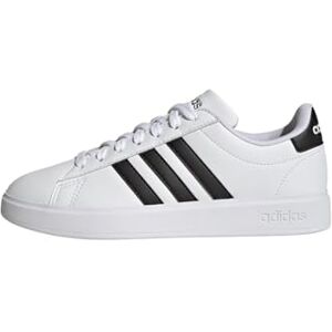 adidas Women's Grand Court Cloudfoam Lifestyle Court Comfort Shoes, Cloud White / Core Black / Core Black, 6.5 UK adidas Women's Grand Court Cloudfoam Lifestyle Court Comfort Shoes, Cloud White / Core Black / Core Black, 6.5 UK