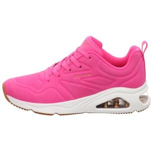 Skechers Women's Tres-Air Uno Ah-Mazing Sneaker, Hot Pink Durasuede/Textile, 4 UK Skechers Women's Tres-Air Uno Ah-Mazing Sneaker, Hot Pink Durasuede/Textile, 4 UK