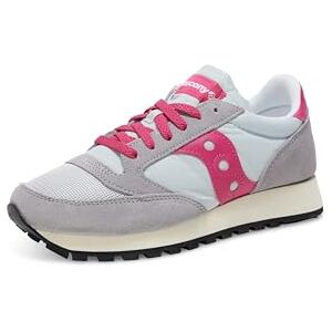 Saucony Womens Jazz Original Vintage Sneaker, Grey Pink, 6 UK Saucony Womens Jazz Original Vintage Sneaker, Grey Pink, 6 UK