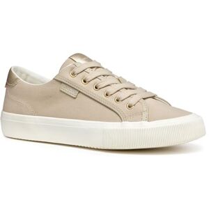 Geox Women's D EMMELENY A Sneaker, Beige, 3 UK Geox Women's D EMMELENY A Sneaker, Beige, 3 UK