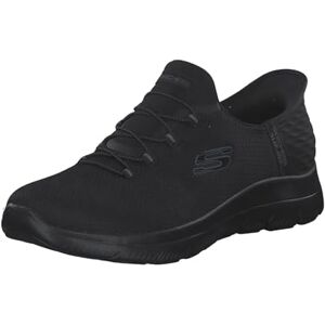 Skechers Women's Summits Diamond Dream Sneaker, Black Mesh/Gunmetal Trim, 5.5 UK Skechers Women's Summits Diamond Dream Sneaker, Black Mesh/Gunmetal Trim, 5.5 UK