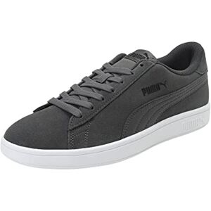 Puma Unisex Smash V2 Trainers, Castlerock Black White, 9 UK Puma Unisex Smash V2 Trainers, Castlerock Black White, 9 UK