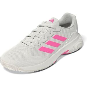 adidas Women's Gamecourt 2.0 Tennis Shoes, core White/Lucid Pink/core Black, 7.5 UK adidas Women's Gamecourt 2.0 Tennis Shoes, core White/Lucid Pink/core Black, 7.5 UK