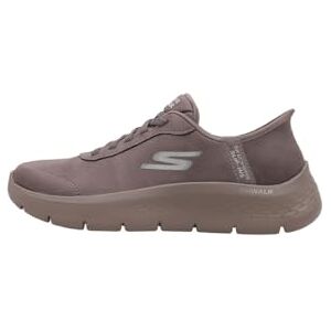 Skechers Women's Go Walk Flex Mali Sneaker, Brown Textile/Trim, 5 UK Skechers Women's Go Walk Flex Mali Sneaker, Brown Textile/Trim, 5 UK